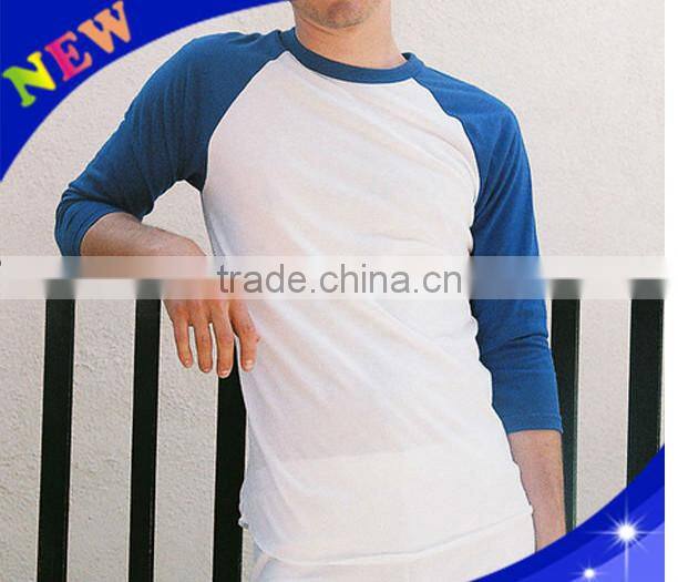3/4 sleeve baseball t shirt wholesale