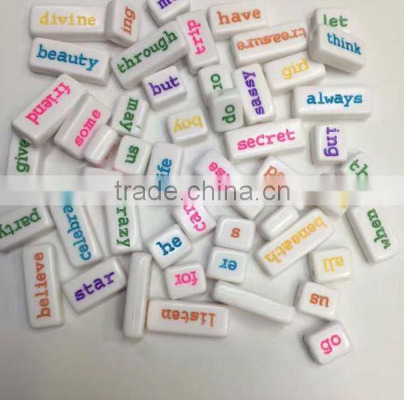 imitation gold plated letter alphabet letter beads diy gold acrylic letter beads charms for jewelry accessories 2017
