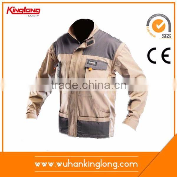 African European style fashion blue safety reflective jacket