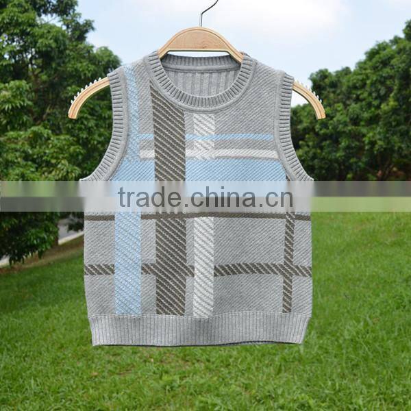 Custom Sknit Vest Pattern Child Sleeveless Sweater