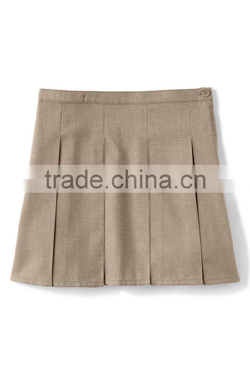 2017 new arrival designer formal pleated short skirts design