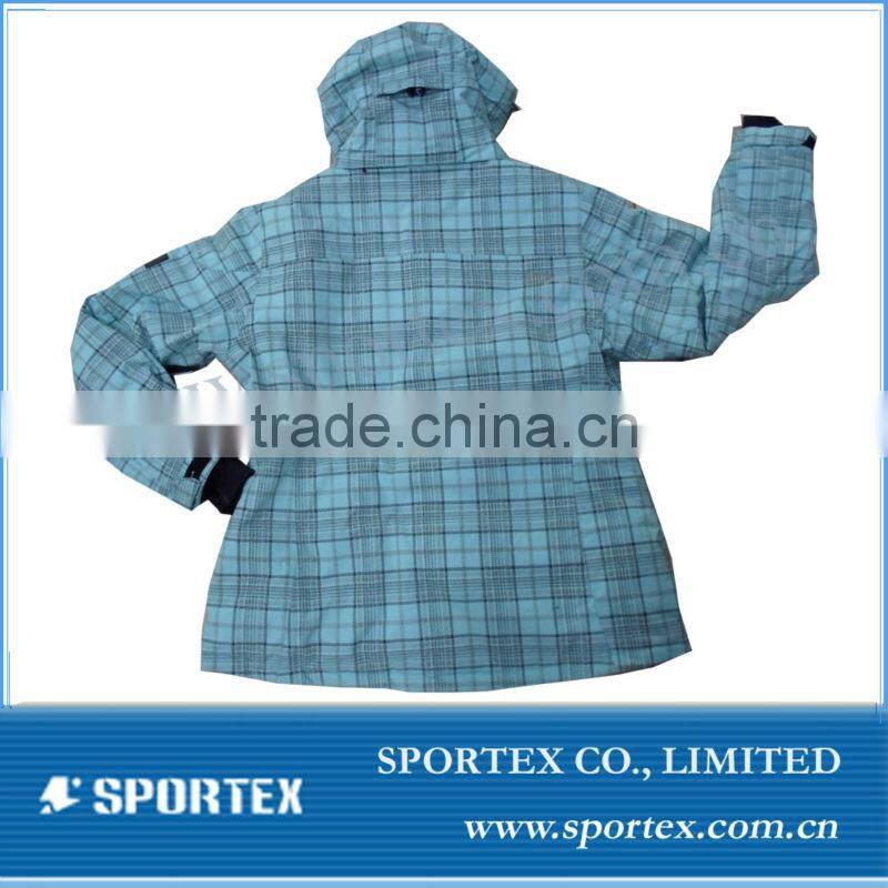 Mens Winter Hoody Ski Wear/Waterproof and Windproof Ski Jacket/Snow Wear