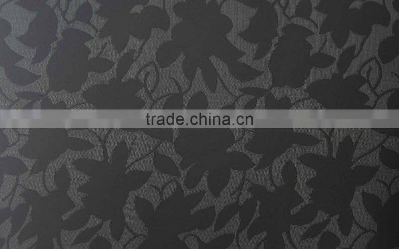 Wholesale good quality home textile, leaf design woven fabric