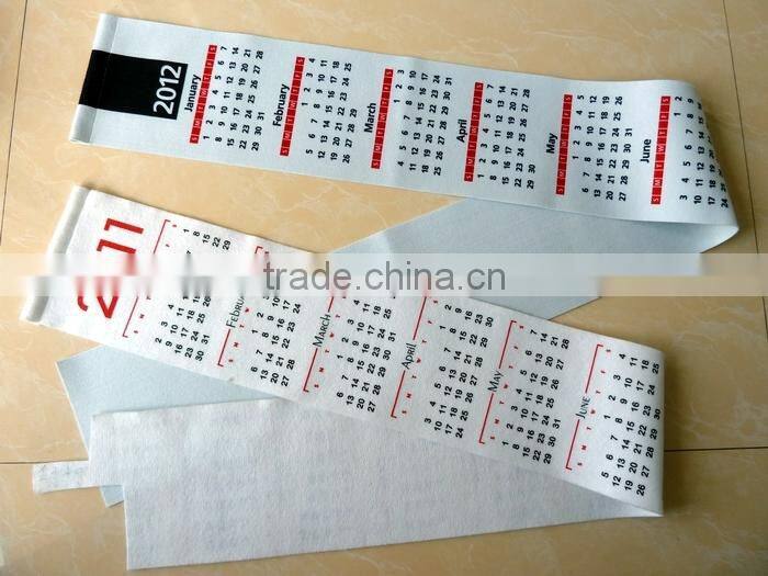 hanging printing calendar