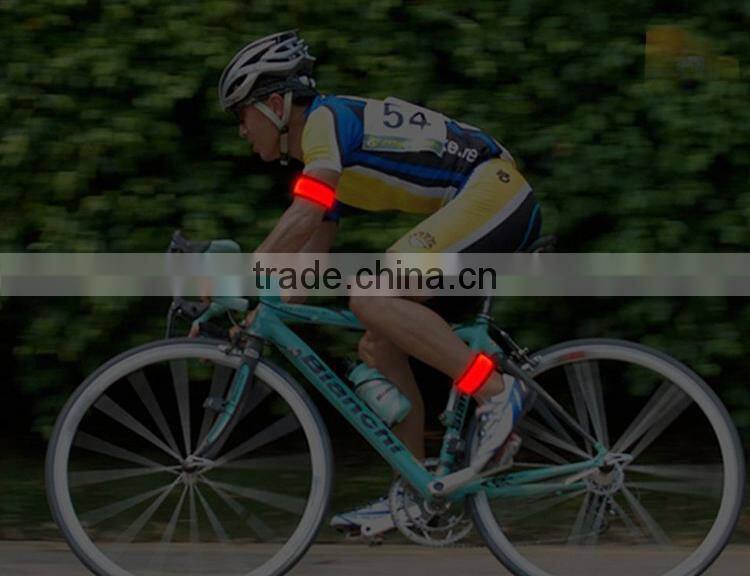 Custom logo printed reflective slap wrap slap band wristband