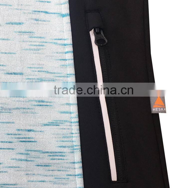 Color combinations outdoor knitted softshell ladies bodkin jackets