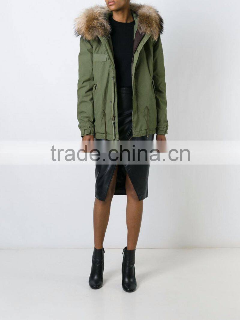 Shandao OEM custom plain design long sleeve fashion women winter coats