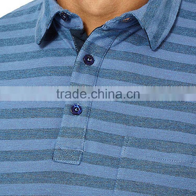 2016 Shandao OEM Supplier Business Casual 210g Stripe Short Sleeve Wholesale 100% Cotton Man Clothing Shirt