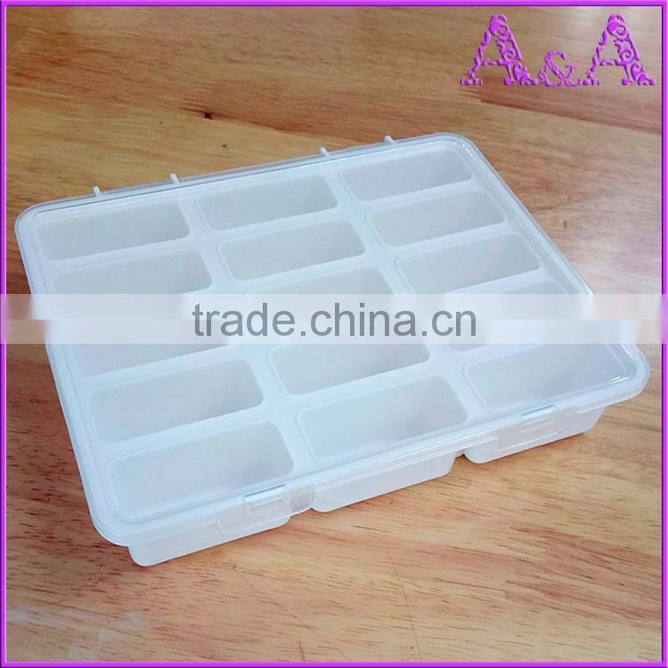 cheap plastic storage boxes for home qrganization storage box 15 compartment transparent home container