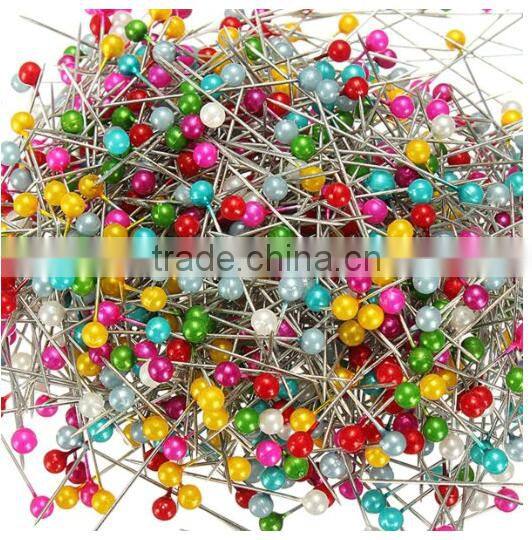 Hijab Wedding and Sewing decorative head pin Mixed Color