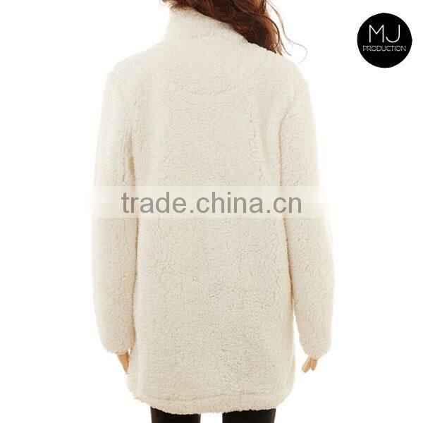 FACTORY wholesale plaid patch fleece sweatshirt