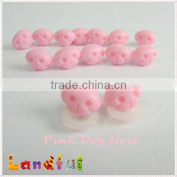 15mm Safety Plastic Dog Nose Pink for Stuffed Animal