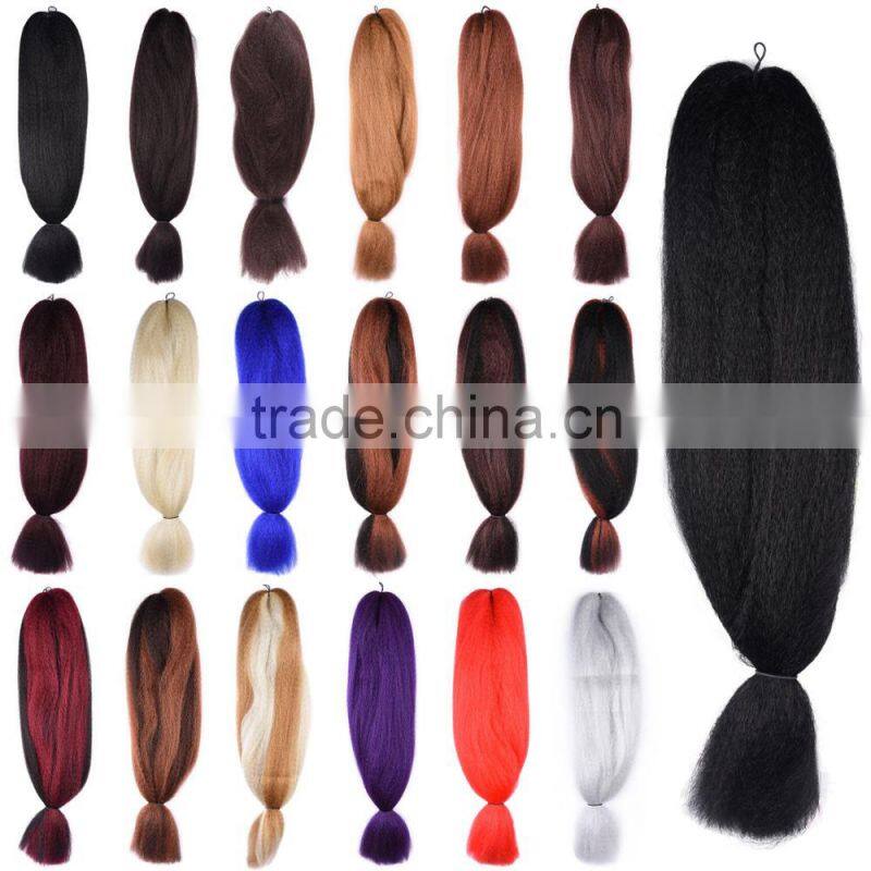 Factory supply wholesale synthetic braiding hair