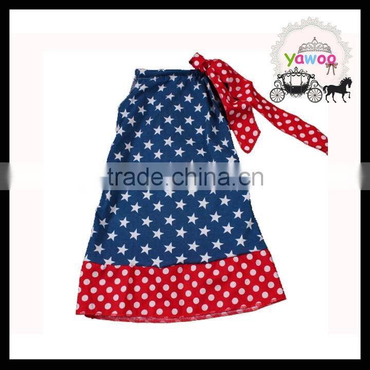 Neck design 4th of july dress girls summer dresses latest children frocks designs baby girls party wear dress