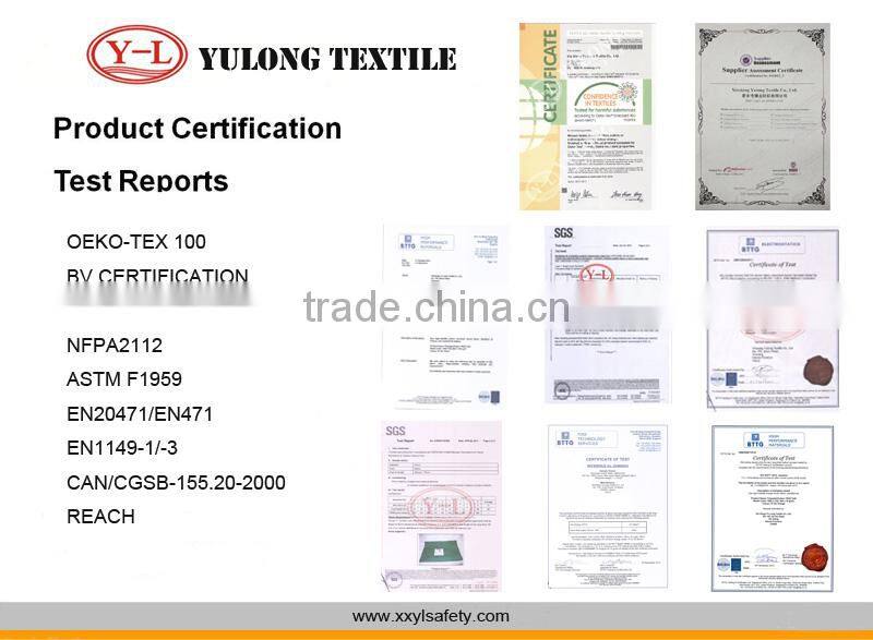 wholesale top quality safety industrial textile water oil dust resistant fabric for workman protective clothing