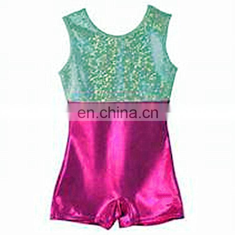 high quality plus size school girl leotards shorts wear