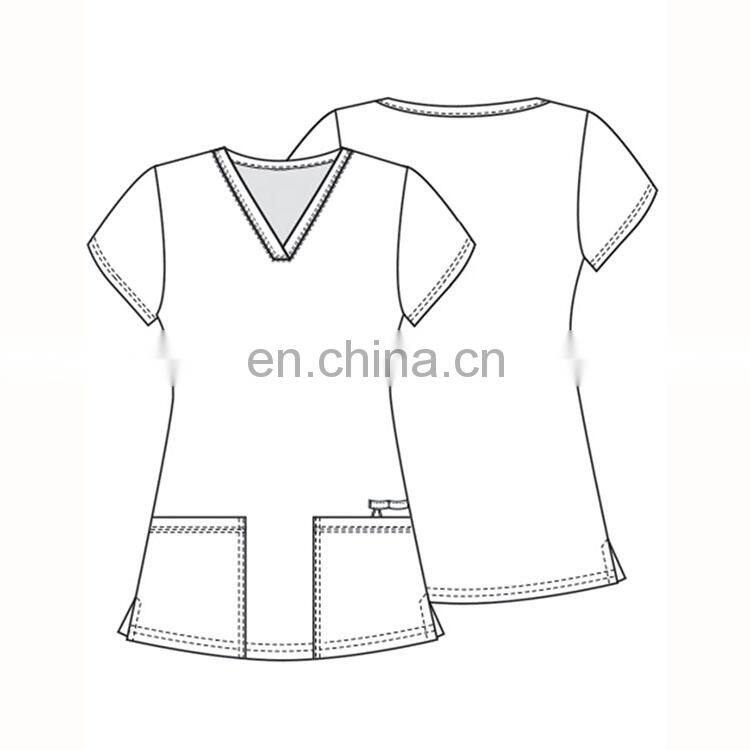 2017 New Style Female Surgical Nurse Uniform