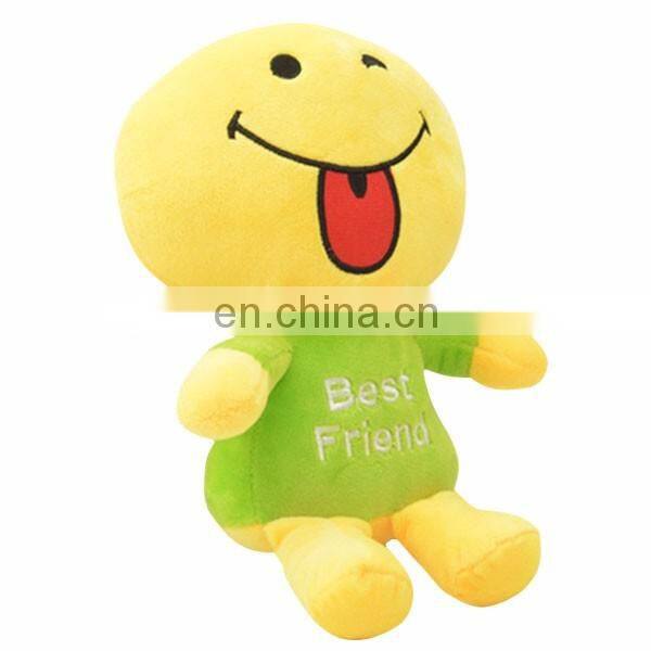 Fashion Wechat Whatsapp Emotion Plush Stuffed Toys OEM Design Emoji Dolls For Kids