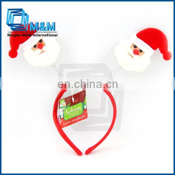 Popular christmas headwear Merry Christmas Santa hat headband