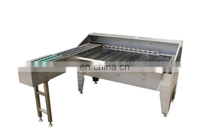 Commercial Farm Stainless Steel Egg Cleaner Grading Automatic Packing Machine