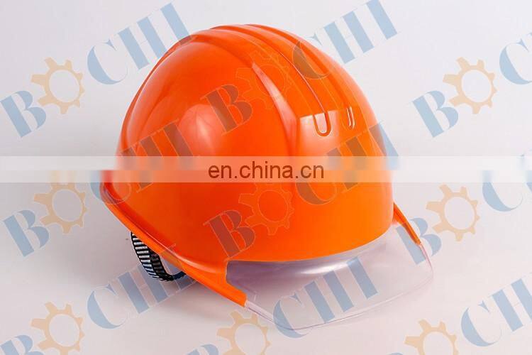 PVC Material Fire Helmet with Ajustable Sweatband
