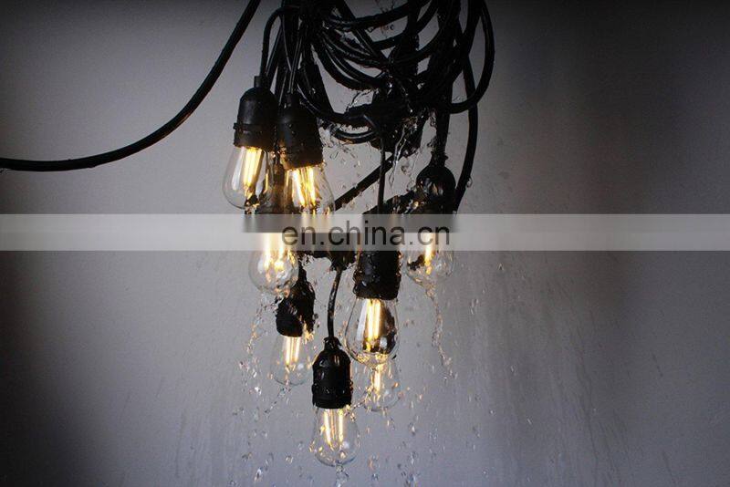 Commercial item led lighting weatherproof led string light outdoor