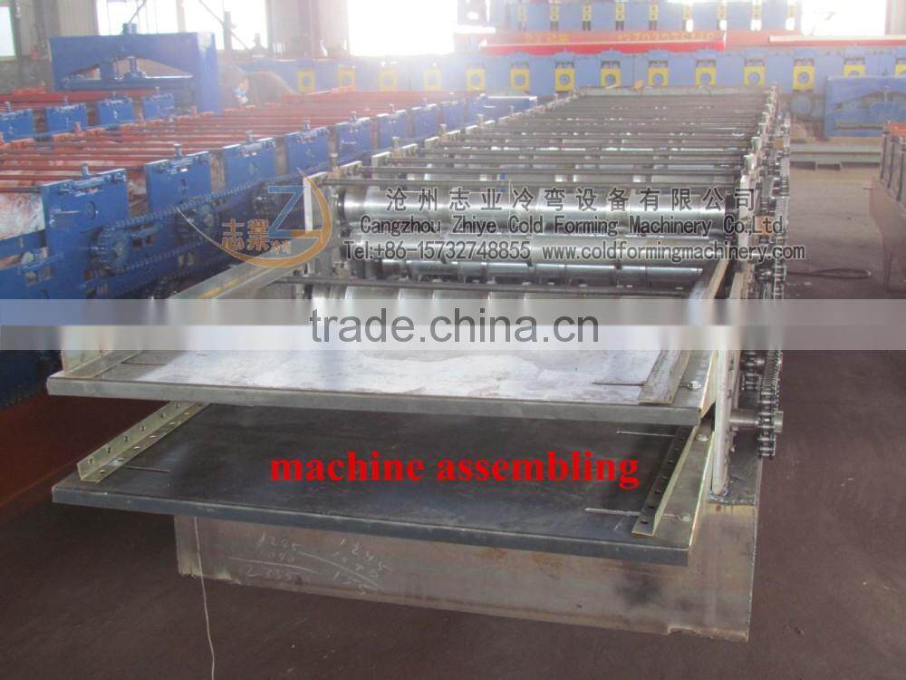 colored steel glalvanized metal aluminum glazed tiels cold making line