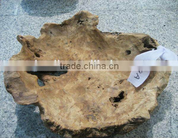 Carved Decorative Root Wood Bowls