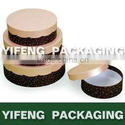 circle shaped nested boxes pink