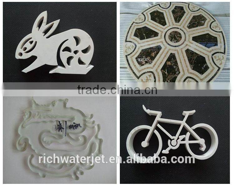 Small water jet cutter glass water jet cutter with CE certification RC1212