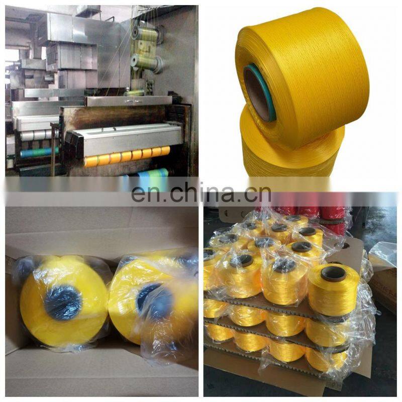 High Tenacity Dope Dyed PP yarn Hollow for vestee