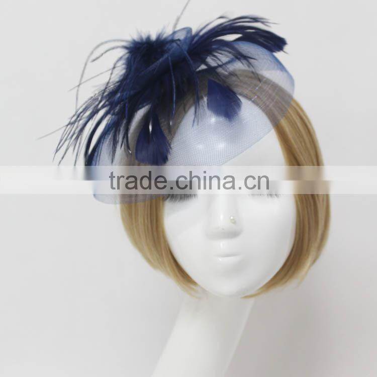 Wholesale Fashionable Feather Wedding Hats For Women Fascinators