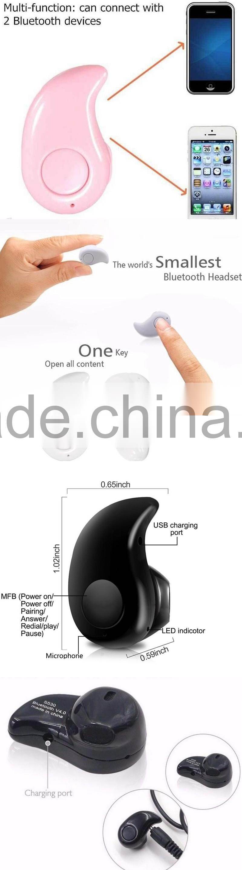 Super Mini Stereo Bluetooth Headset ,Bluetooth Headphone,Mini Wireless Bluetooth Earphone Sport