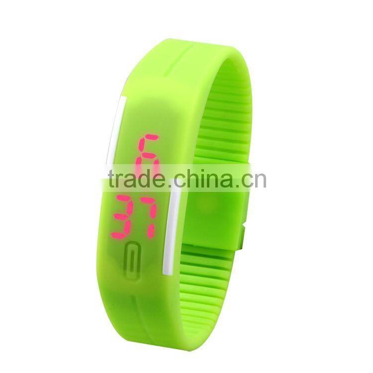 2012 Fashion Women's Jelly LED Bracelet Watches, LED Watches Manufacturer&Supplier&Exporter