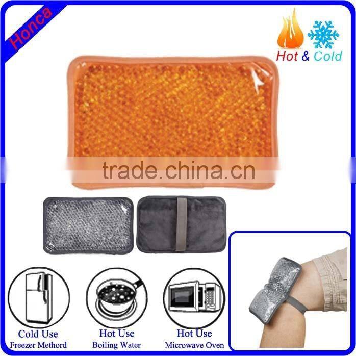 plush gel beads spa hot cold pack eye mask