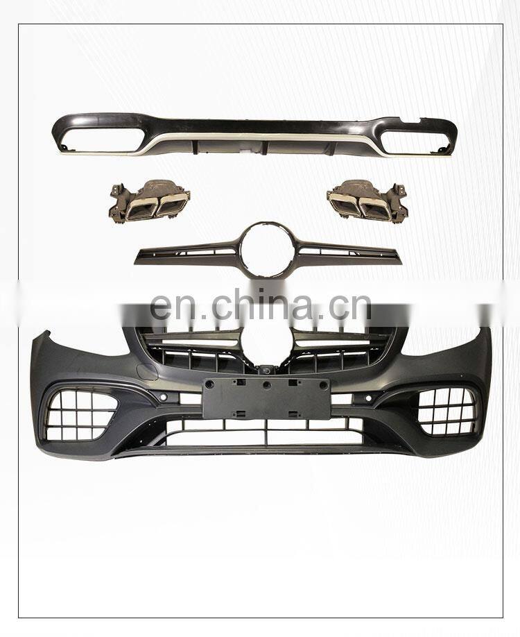 GBT drop shipping auto tuning parts body kits for mercedes e class e63 amg w213 facelift for amg body kit for e class w213 amg