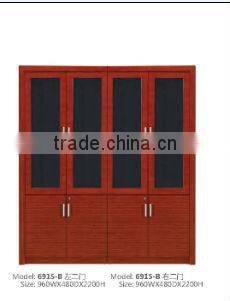 China furniture manufacturer wood cabinet with glass door 09A-2A