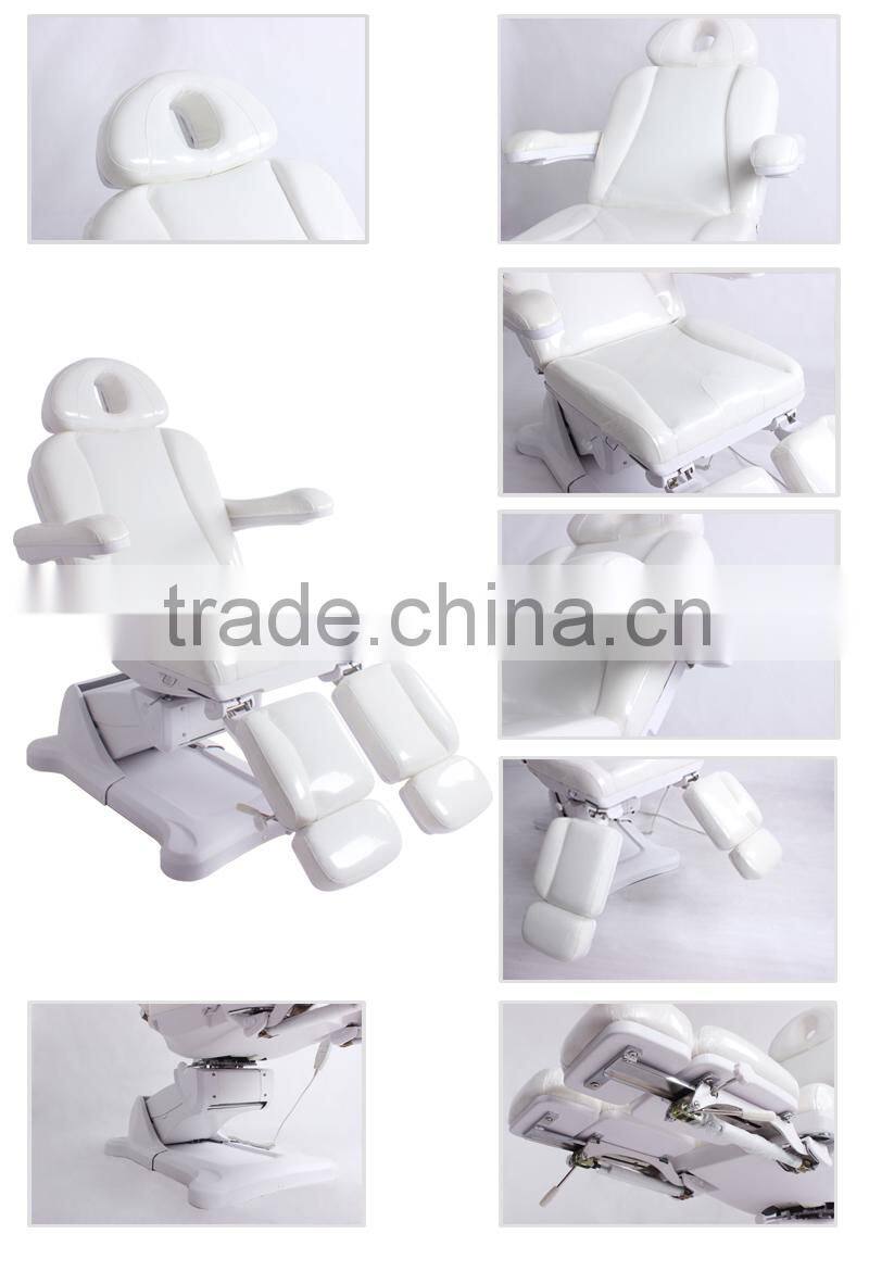 beauty salon furniture electric pedicure bed with three motors
