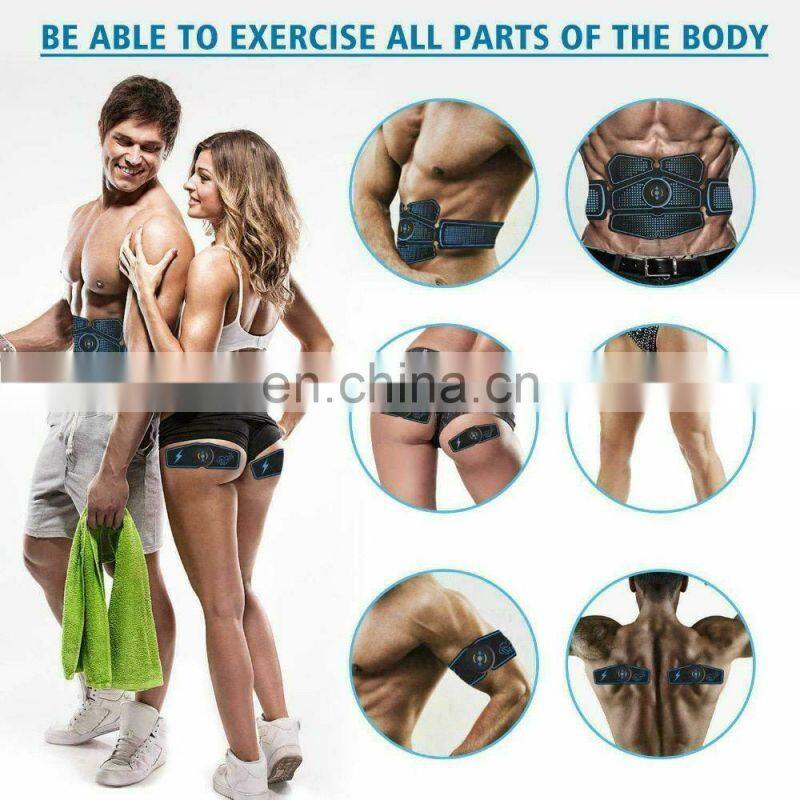 Abdominal Muscle Stimulator Trainer EMS Abs Fitness Equipment Training Muscles