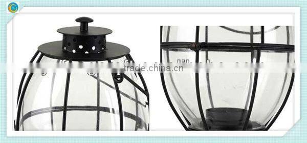 iron lantern -modern decorative accessories