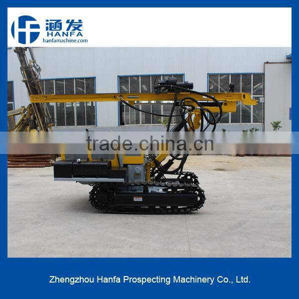 Quality ensure!!New type!!HF138Y crawler type high pressure blasting hole drilling rig