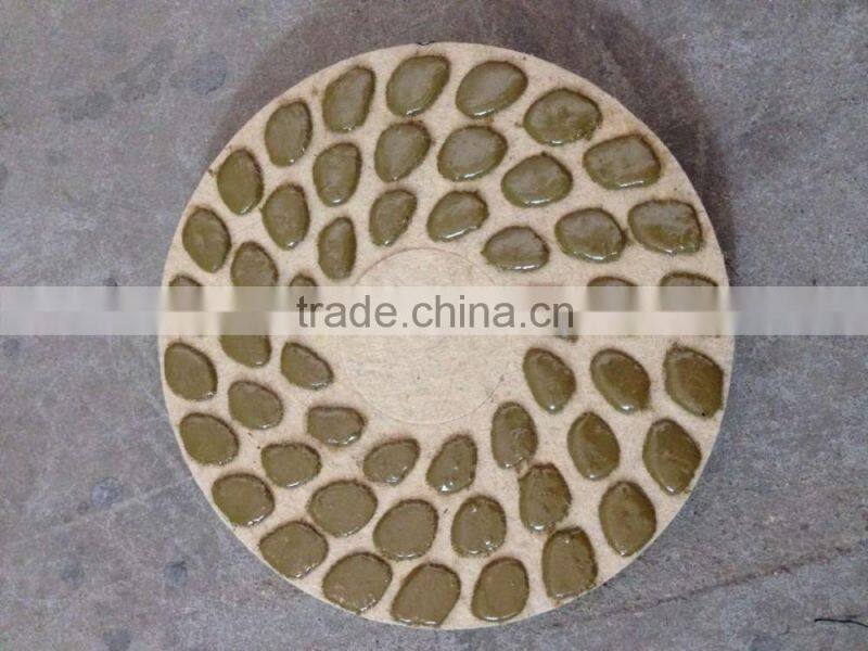 TECO wool shine floor polishing pads