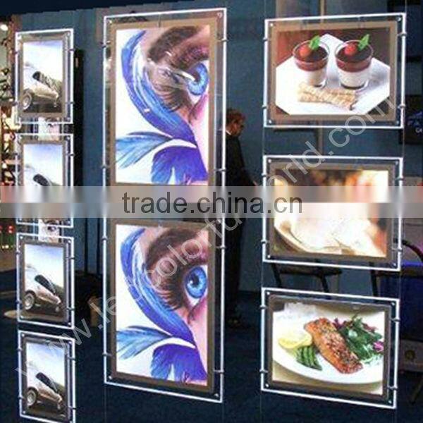 2014 New Advertising Equipment Plastic Lighting Box Sign