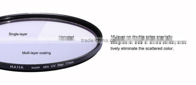 77mm Massa super slim water proof uv camera filter