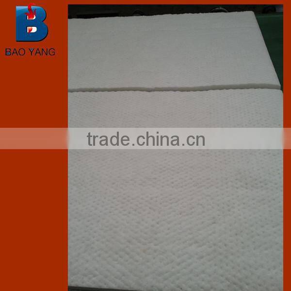 Refractory insulation ceramic fiber blanket