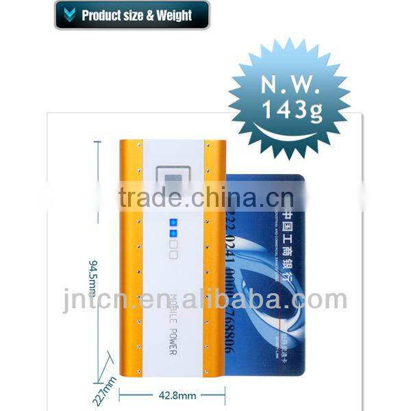 HOT!3600-5600portable quick charge mobile power bank charger PB001