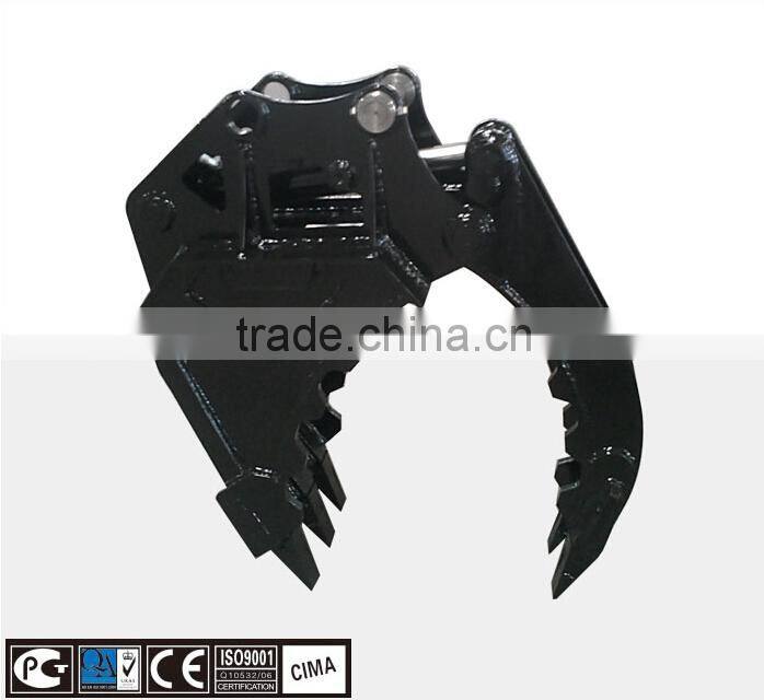 Excavator used grab bucket