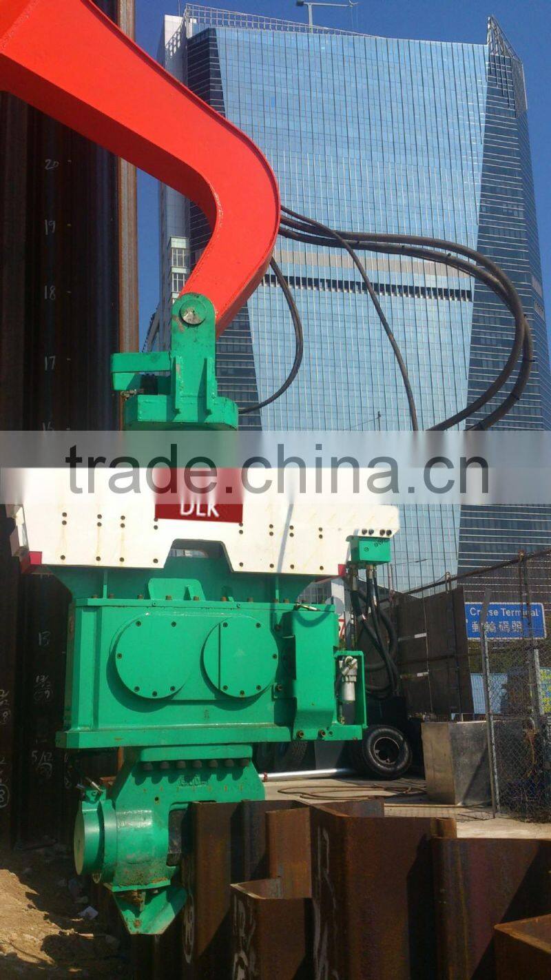 sheet pile driver Vibro hammer for excavator in 12-50T