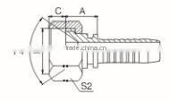 JIC High Pressure Hydraulic Hose Fittings (26711)