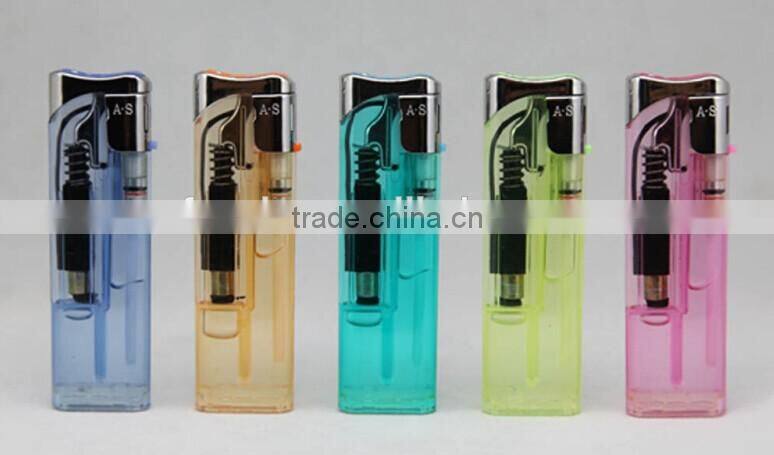 cigarette lighter fh-805 with metal gold and silver color